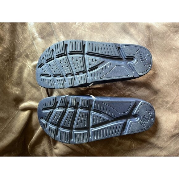 FILA AUTHENTIC SPORT SLIDE SANDALS MEN'S SIZE M-12  BLUE - Picture 8 of 16